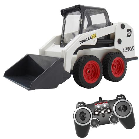 skid steer rc controller 100m|Remote Control Skid Steer Loader 11CH RC Front Loader 4WD .